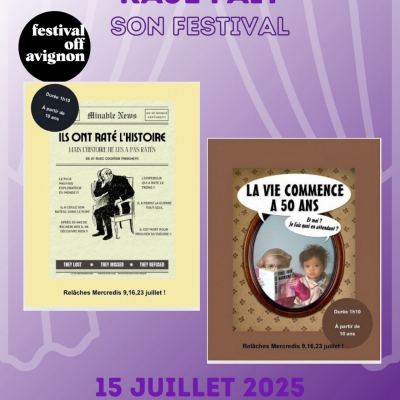RAJE FAIT SON FESTIVAL JOUR #15 Colomba Marchetti pour ILS ONT RATE L’HISTOIRE et LA VIE COMMENCE A 50 ANS